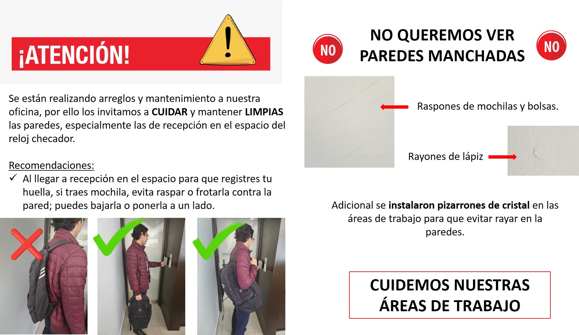 Cuidado paredes