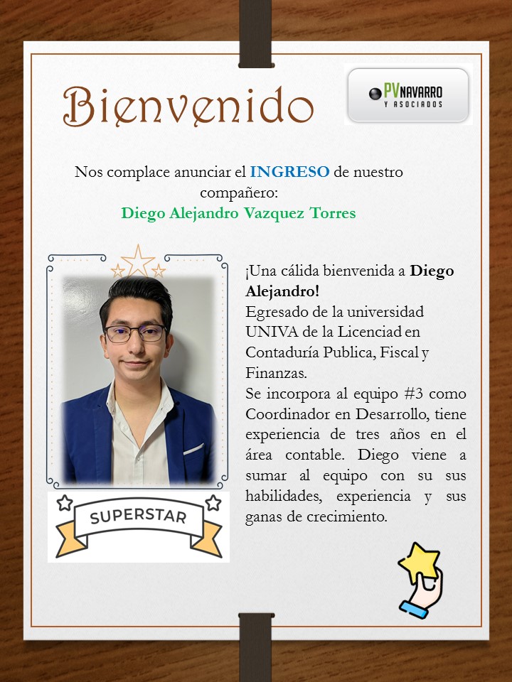 Diego Alejandro vazquez Nuevo Ingreso