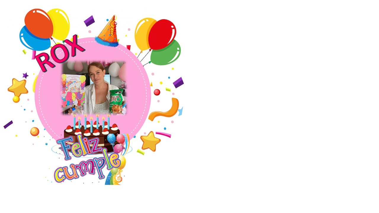 Plantilla cumpleañosROX