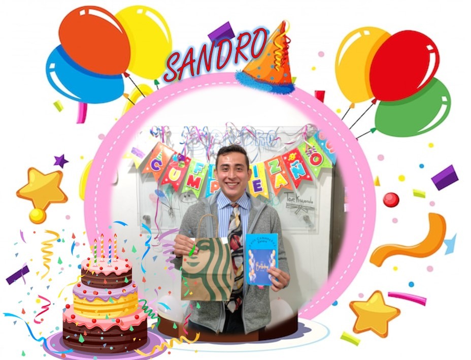 SANDRO cumpleaños